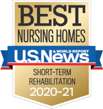 U.S. News Best short-term rehabilitation 2021 award